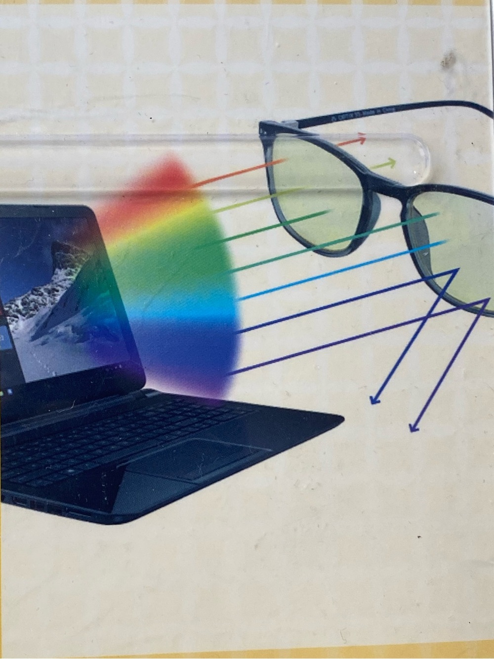 Computer glasses - blue light blocking - Picture 2 of 6